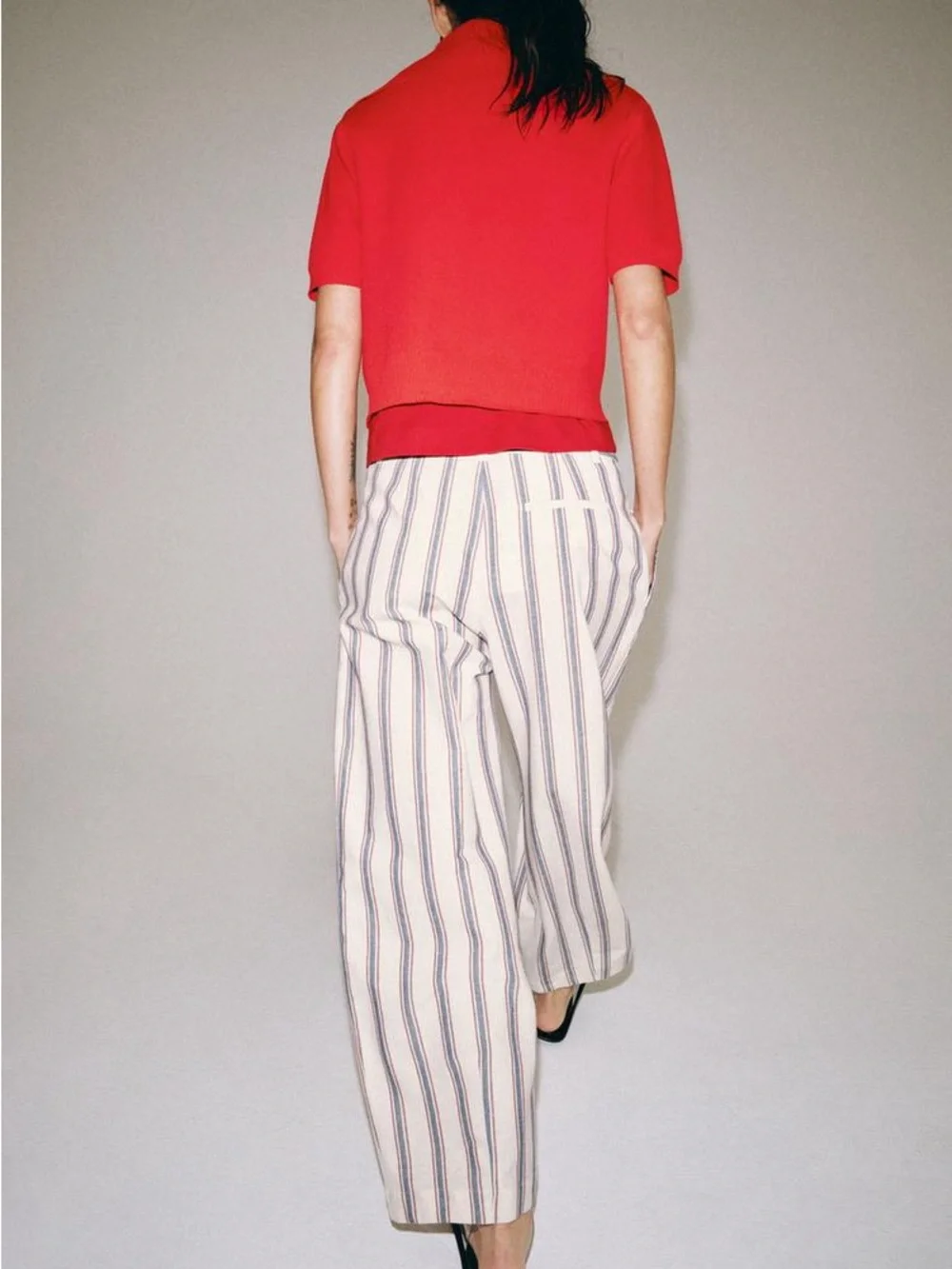 NWT ZW COLLECTION STRIPED BALLOON PANT Size M